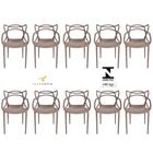 Cadeira Allegra Fendi Top Chairs - kit com 10