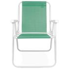 Cadeira Alta Aço Anis Verde Mor