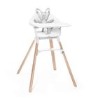 Cadeira Alta Stokke Clikk White All-in-One - Bandeja Inclusa (6 a 36 Meses)