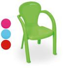 Cadeira Banco Plástica Brinquedo Infantil Colorida Escola UN