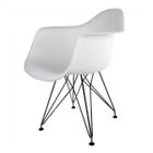 Cadeira Base em Aço Eames Arm Eiffel DSW-M