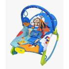 Cadeira Bebê Musical Vibratória New Rocker Colorbaby Azul