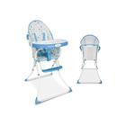 Cadeira Cadeirao Alimentacao Bbebe Cadeirinha Infantil Portatil Refeição Comer Criança Reclinável Papa e Soneca Alta Dobravel Flash Baby Style Rosa