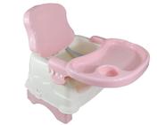 Cadeira Cadeirinha De Alimentação Bebê Booster Portátil Rosa Azul Importway