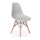Cadeira Charles Eames Eiffel Dkr Wood - Design - Cinza