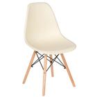 Cadeira Charles Eames Eiffel DSW - Base de madeira clara