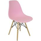 Cadeira Charles Eames Eiffel Wood Design Rosa