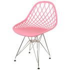 Cadeira Colmeia Rosa 1118cr - Or Design