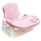 Cadeira de Alimentação Bebê Portátil Cadeirinha Assento Refeição Booster Menina Rosa Brinqway Bw-096