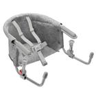Cadeira de Alimentação de Encaixe em Mesa Cinza Ideal para Bebês 6 meses 15 KGS Baby Click N' Clip Multikids - BB379 - Multikids Baby
