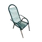 Cadeira de Área Para Adulto Verde Luxo Braga