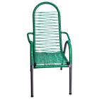 Cadeira De Área Quintal Varanda Área Externa Fio Verde Luxo