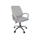 Cadeira De Escritório Esteirinha Mesh Ergonômica Giratória Branco