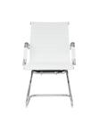 Cadeira De Escritório Fixa Grey - Branco