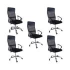 Cadeira de Escritório Nagano Tela Mesh Ergonômica Giratória