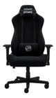 Cadeira De Escritório Pcyes Mad Racer V8 Turbo Gamer Ergonômica Full Black Com Estofado De Poliéster