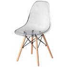 Cadeira de jantar Eames Chair em Acrílico na cor Cinza