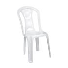 Cadeira De Plástico Tramontina Bistrô Branca Até 154kg