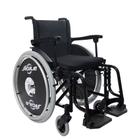 Cadeira de Rodas Agile 44 x 40 x 40 Preta Jaguaribe