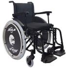 Cadeira de Rodas Agile Fat Jaguaribe Preta 50cm