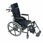 Cadeira de Rodas Alumínio Reclinável MA3R 503 40cm Preto - Ortomobil