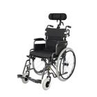 Cadeira de Rodas em Aço Dobrável D400 com Apoio de Cabeça Dellamed - T40