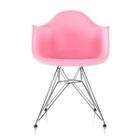 Cadeira Decorativa Rosa MK-969 - Makkon