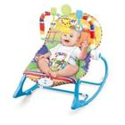 Cadeira Descanso Bebê Vibratória Musical Baby Style Amigo Leão Azul - 4079681088894