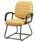 Cadeira Diretor c braço suporta até 150 kg Linha Plus Size - Design Office
