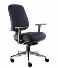 Cadeira Diretor com Base Cromada Linha New Confort Preto - Design Office
