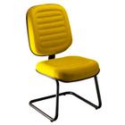 Cadeira Diretor para Escritório Linha Blenda Amarelo - Design Office Móveis