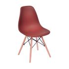 Cadeira Eames Base Madeira e Telha