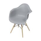 Cadeira Eames com Braço Cinza OR-1120 - OR Design