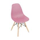 Cadeira Eames Design Colméia Eloisa varias cores Rosa