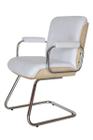 Cadeira Eames Diretor Fixa Linha Capa em Madeira Branco - Design Office