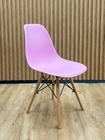 Cadeira Eames Eiffel kit 4 cadeiras rosa