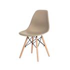 Cadeira Eiffel Eames Coral Base Madeira