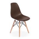 Cadeira Eiffel Wood Solo Design - Marrom - Magazine Decor