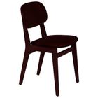 Cadeira em madeira Tauarí s/ encosto c/ estofado - London - Tramontina