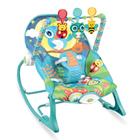 Cadeira Encantada de Descanso e Balanço 3 em 1 Coruja Azul - Color Baby