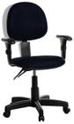 Cadeira Ergonômica Executiva Com Braço Rcp Azul Escuro - Goldflex