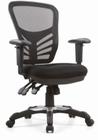 Cadeira Escritório Diretor Preta MK-6502 - Makkon