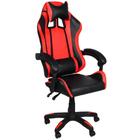 Cadeira Escritório Gamer Ergonômica Reclinável Confortavel Vermelha Kala