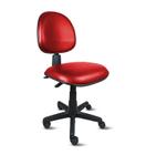 Cadeira executiva ômega ergonômica em base giratória back system - revestimento viena vermelho - pp09