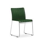 Cadeira Fronteira Metal Verde Musgo