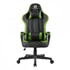 Cadeira Gamer Confortável Preta E Verde Fortrek Vickers