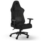 Cadeira Gamer Corsair TC100 Relaxed Fabric, Até 120Kg, Com Almofadas, Reclinável, Cilindro de Gás Classe 4, Preto - CF-9010051-WW