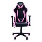 Cadeira Gamer de Escritório Rosa Reclinável Ergonômica Rush Racer X