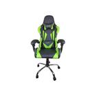 Cadeira Gamer Empoli Loki Em Gc01 Verde Preto - Vila Brasil