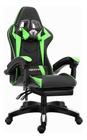 Cadeira Gamer Ergonômica Escritório Python Fly X12 Pro Cor Preto/verde Material Do Estofamento Sintético - Phyton Fly